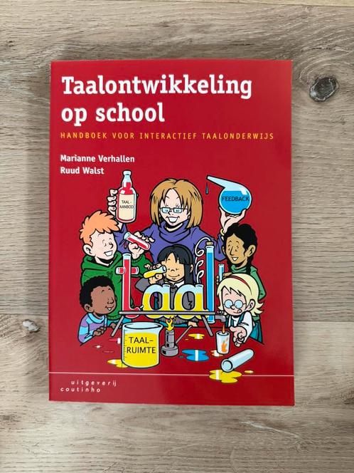 Marianne Verhallen - Taalontwikkeling op school, Boeken, Studieboeken en Cursussen, Zo goed als nieuw, HBO, Alpha, Ophalen of Verzenden