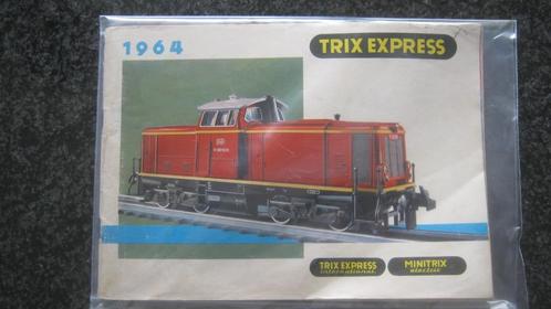 Catalogus 1964 TRIX EXPRESS en MINITRIX, Hobby en Vrije tijd, Modeltreinen | H0, Zo goed als nieuw, Boek, Tijdschrift of Catalogus