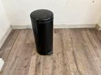 Brabantia prullenbak - solide met verfspatten, Huis en Inrichting, Woonaccessoires | Prullenbakken, Ophalen, Gebruikt, Met pedaal