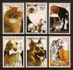 Nederlandse Antillen 1341/6 postfris Honden en Katten 2001, Verzenden, Postfris