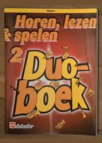 Horen, lezen & spelen 2 - Duoboek voor hoorn, Muziek en Instrumenten, Bladmuziek, Ophalen of Verzenden, Les of Cursus, Hoorn