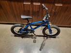 Kinderfiets blauw met zwart accent, Ophalen, Gebruikt