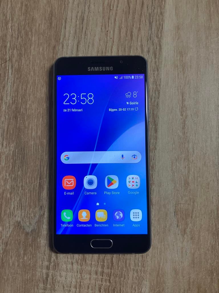 Samsung Galaxy A5 (2016) - Goed Onderhouden, Telecommunicatie, Mobiele telefoons | Samsung, Gebruikt, Zwart, Touchscreen, Ophalen of Verzenden