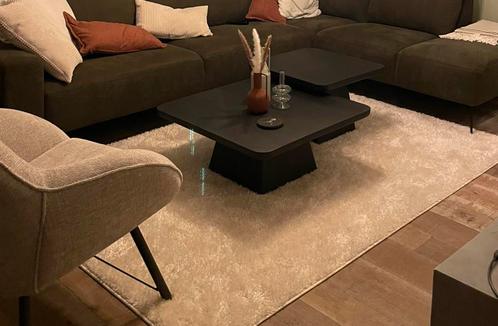Vloerkleed Loods 5 | hoogpolig | cremekleurig, Huis en Inrichting, Stoffering | Vloerbedekking, Gebruikt, Tapijt, minder dan 10 m²