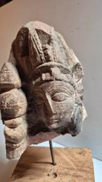 India Zandsteen hoofd lakshmi, 11e eeuws,, Ophalen of Verzenden