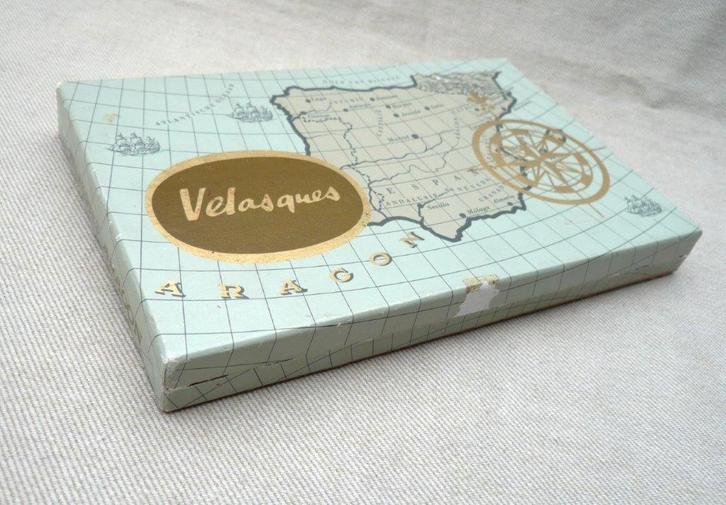 doosje (leeg!) 10 sigaren Velasques Aragon -Meerveldhoven., Verzamelen, Rookartikelen, Aanstekers en Luciferdoosjes, Gebruikt