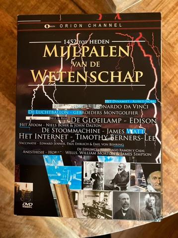 Mijlpalen van de wetenschap DVD boxset 10 DVD's film 900 min beschikbaar voor biedingen
