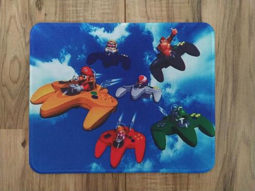 Super Mario Kart Nintendo SNES 64 Retro Yoshi Luigi Muismat, Computers en Software, Muismatten, Zo goed als nieuw, Ophalen of Verzenden