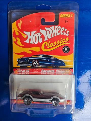 Hotwheels Classics Corvette Stingray special paint auto  beschikbaar voor biedingen