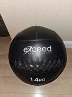 Exceed Soft Medicine Ball - Zwart eleiko hyrox medicijnbal, Sport en Fitness, Fitnessmaterialen, Ophalen of Verzenden, Nieuw, Buik