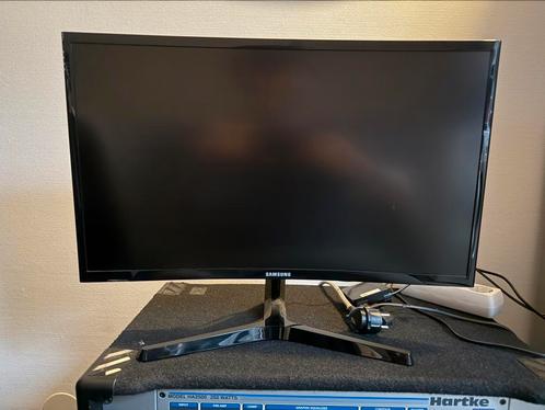 Samsung Curved Monitor 24inch, Computers en Software, Monitoren, Zo goed als nieuw, 60 Hz of minder, DVI, HDMI, Curved, IPS, Full HD