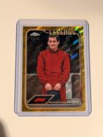 F1 Topps chrome 2024 logofractor ayrton senna /50, Verzamelen, Ophalen of Verzenden, Zo goed als nieuw, Overige sporten, Poster, Plaatje of Sticker