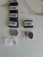 Sleutel rozet ovaal (4x nikkel en 1x zwart), Ophalen of Verzenden, Nieuw, Overige materialen, Slot