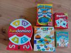 fun domino  / pim pam pet /speedy discs/kiekeboe/pesten, Ophalen of Verzenden, Zo goed als nieuw