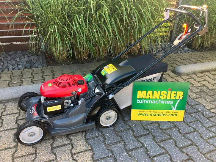 Honda HRX 476, Tuin en Terras, Grasmaaiers, Gebruikt, Benzine-grasmaaier, 40 t/m 49 cm, Cirkelmaaier, Mulchfunctie, Opvangzak