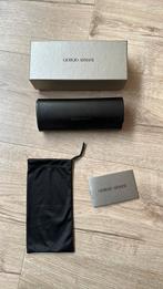 GLOEDNIEUWE BrilEtui GIORGIO ARMANI +Doosje+Brilzakje erbij, Sieraden, Tassen en Uiterlijk, Overige merken, Zwart, Nieuw, Ophalen of Verzenden