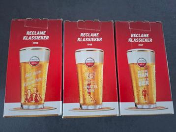 Amstel bierglazen in originele verpakking beschikbaar voor biedingen