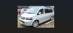 VW T5 Transporter Dubbele Cabine 2.5 AUTOMAT goed als nieuw, Auto's, Zwart, Volkswagen, Parkeersensor, Diesel