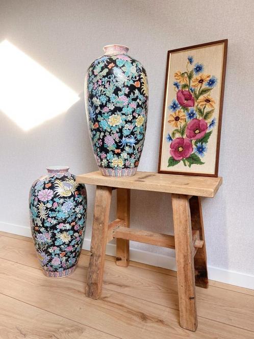 Set grote Chinese koppel vazen, Antiek en Kunst, Antiek | Vazen, Ophalen