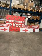 Te koop,borden voor aan de weg als je kerstbomen verkoopt, Ophalen of Verzenden, Gebruikt