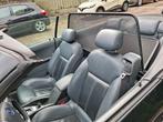 Saab 9-3 1.8 T 110KW Cabrio AUT 2004 Zwart, Auto's, Saab, 1998 cc, 4 cilinders, Cabriolet, 4 stoelen