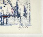 Gemengde techniek, Wobbe Alkema – abstracte compositie, 1963, Ophalen of Verzenden