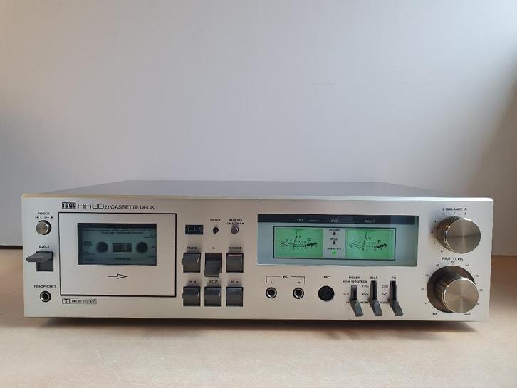 Cassette Deck ITT HiFi 8021, Audio, Tv en Foto, Cassettedecks, Overige merken, Ophalen of Verzenden