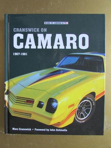 2021 boek: Cranswick on CAMARO 1967-1981, Engels beschikbaar voor biedingen
