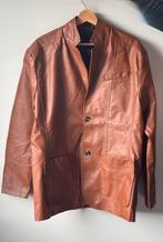 Men's Fashion Casual Leather Mid-Long Jacket, Kleding | Heren, Jassen | Winter, Ophalen of Verzenden, Nieuw, Overige maten, Bruin