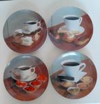 Mooie Aparte Bordjes 4 Stuks, Antiek en Kunst, Ophalen of Verzenden