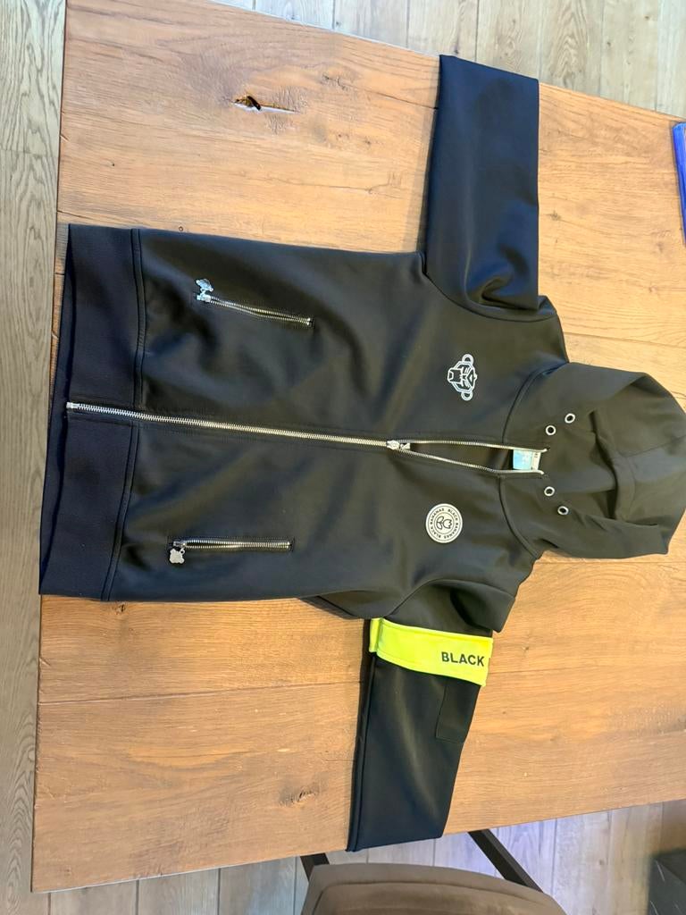 Black bananas Vest/tussenjas 2 zakken met rits en schouderva, Ophalen of Verzenden, Zo goed als nieuw, Jongen of Meisje, Trui of Vest
