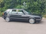 Volkswagen Golf 1.8 GL AUT U9 1989 Zwart oldtimer youngtimer, Auto's, 4 cilinders, 959 kg, Zwart, Origineel Nederlands