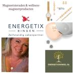 ENERGETIXWINKEL .nl - Magneetsieraden & Wellnessproducten EX, Ophalen of Verzenden, Nieuw, Staal, Met edelsteen
