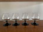 4 vintage cognac/cocktail glazen luminarc France vintage, Verzamelen, Glas en Borrelglaasjes, Ophalen of Verzenden, Zo goed als nieuw