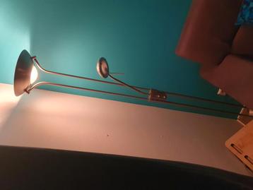 Staande lamp met dimfunctie en leeslamp beschikbaar voor biedingen