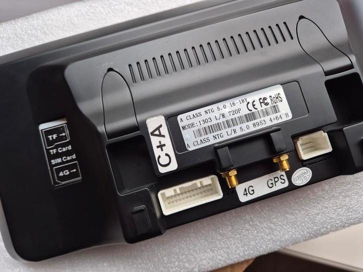 💙🖤 Mercedes W176 Android Scherm 12,5inch NTG5.0 2016-2018, Auto diversen, Autoradio's, Zo goed als nieuw, Ophalen of Verzenden