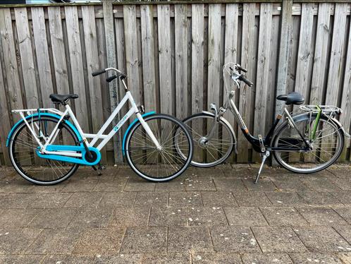 DAMES FIETSEN TE KOOP - Gazelle en 4 minutes, Fietsen en Brommers, Fietsen | Dames | Omafietsen, Zo goed als nieuw, Versnellingen