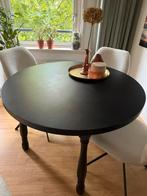 Ronde eettafel 110 cm diameter, Huis en Inrichting, Tafels | Eettafels, Ophalen, Gebruikt, Rond, Vier personen