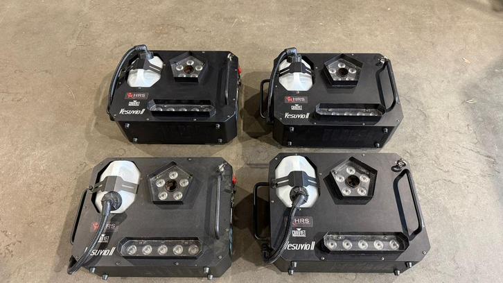 2x Chauvet Professional Vesuvio 2 Geyser CO2 effect, Muziek en Instrumenten, Licht en Laser, Zo goed als nieuw, Rookmachine, Kleur
