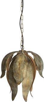 Hanglamp ptmd bladeren bloem jungle kroonluchter, Ophalen of Verzenden, Zo goed als nieuw, Minder dan 50 cm
