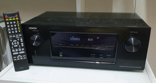Denon netwerk receiver avr-x2000 + afstandsbediening, Audio, Tv en Foto, Versterkers en Receivers, Gebruikt, 7.1, 120 watt of meer