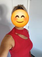 Label DOT, rode top, maat M, Verzenden, Zo goed als nieuw, Rood, Zonder mouw