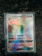 Charizard GX rare edition rainbow S&M en M charizard EX, Hobby en Vrije tijd, Ophalen of Verzenden, Losse kaart, Zo goed als nieuw