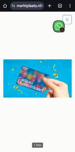 Museumkaart nieuw €40, Eén persoon, Ticket of Toegangskaart