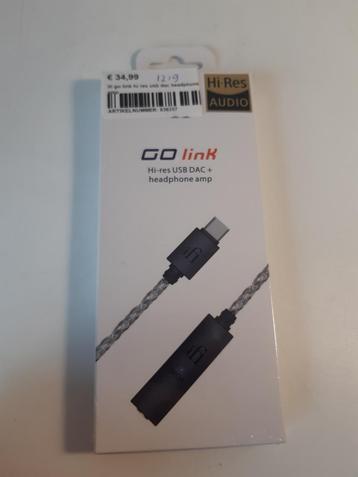 Go linK Hi-res Audio USB Dac + headphone amp USB-C beschikbaar voor biedingen
