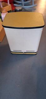 Vintage Wasmand met Deksel, Ophalen, Overige materialen, Minder dan 50 cm, Gebruikt