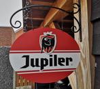 Dubbelzijdig JUPILER UITHANGBORD, Ophalen of Verzenden, Nieuw, Reclamebord, Plaat of Schild