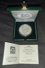 Ayrton Senna F1 zilveren munt silver zeldzaam, Verzamelen, Automerken, Motoren en Formule 1, Ophalen of Verzenden, Zo goed als nieuw