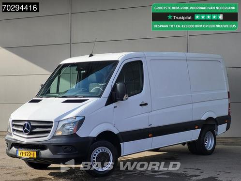 Mercedes Sprinter 516 CDI Dubbellucht Automaat Laag Dak L2H1, Auto's, Bestelauto's, Bedrijf, Te koop, Achteruitrijcamera, Airconditioning