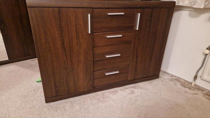 Wenge Ladekast, Huis en Inrichting, Kasten | Ladekasten, Gebruikt, Minder dan 100 cm, 100 tot 150 cm, 25 tot 50 cm, Eikenhout